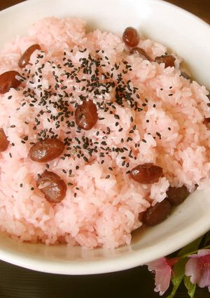 レンジde北海道お赤飯-レシピのメイン写真