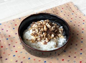 椎茸の旨味たっぷり！塩レモンの冷製茶漬け-レシピのメイン写真