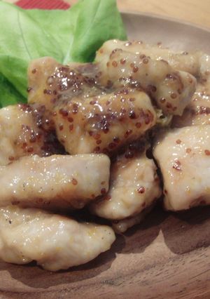 鶏むね肉のハニーマスタードソース-レシピのメイン写真