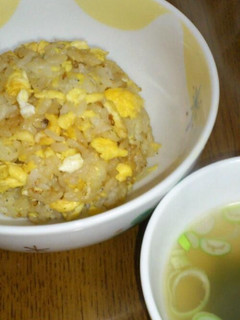 簡単朝ごはん★卵としらすのチャーハン-レシピのメイン写真
