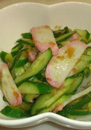 かまぼこときゅうりの梅肉和え-レシピのメイン写真