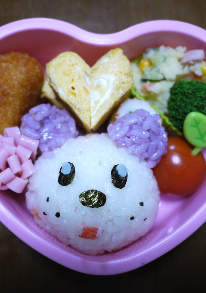 キャラ弁　ミジュマル♪-レシピのメイン写真