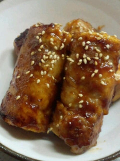 高野豆腐の肉巻き-レシピのメイン写真