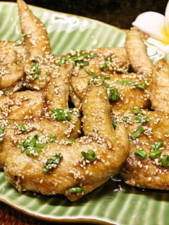 手羽先の唐揚げ☆うまうま甘辛香味だれ-レシピのメイン写真