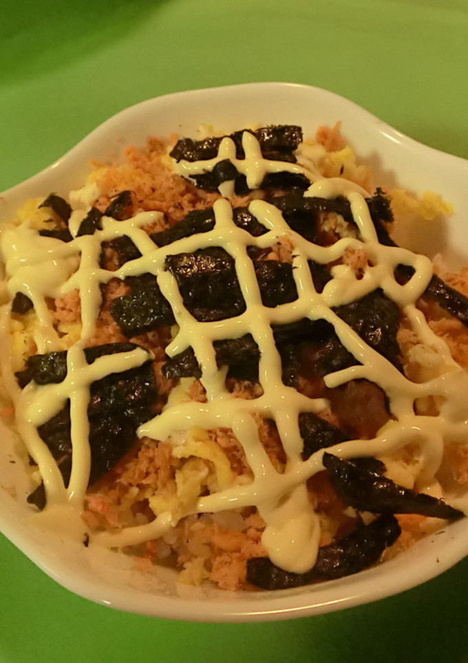超簡単！鮭マヨ丼！-レシピのメイン写真