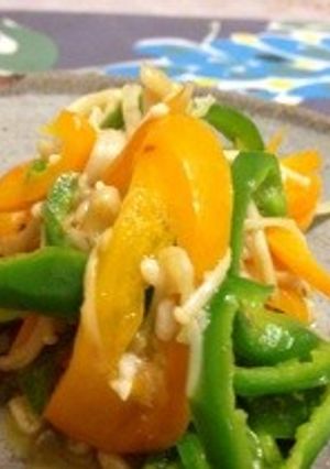 塩麹で野菜炒め ピーマンも甘い！-レシピのメイン写真