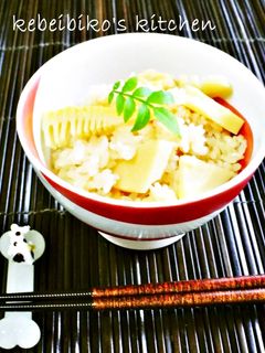 筍の炊き込みご飯-レシピのメイン写真