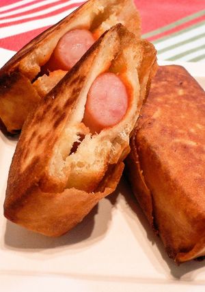 がっつりおやつに☆あらびき揚げパン-レシピのメイン写真
