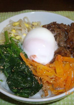 簡単ビビンバ丼-レシピのメイン写真