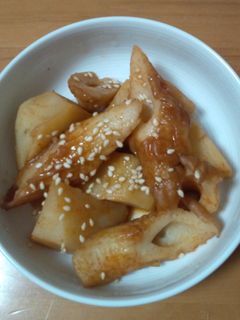 じゃがいもと竹輪の煮物(オムクジョリム)-レシピのメイン写真