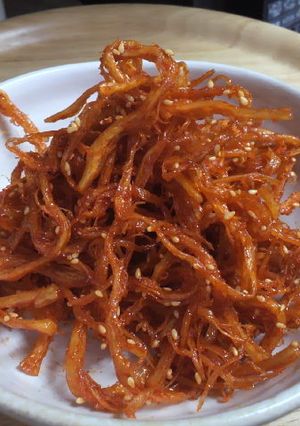 美味しい美味しい甘辛韓国スルメ-レシピのメイン写真