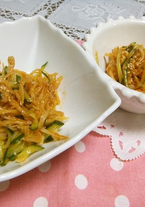 さきいか or 切干大根 韓国風和え♫-レシピのメイン写真