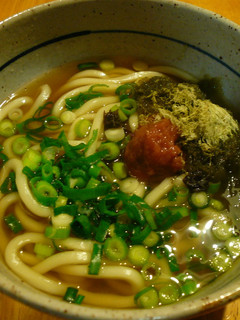 梅昆布うどん☆簡単ランチに-レシピのメイン写真