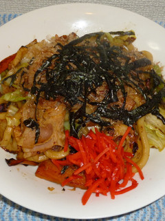 パパの焼きうどん-レシピのメイン写真