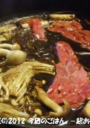 関東風すきやきの割り下　カロリーオフ版♪-レシピのメイン写真