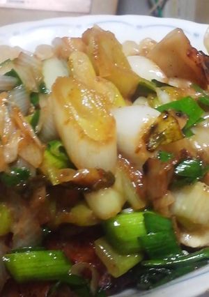餃子の葉にんにく＆ねぎのソース-レシピのメイン写真