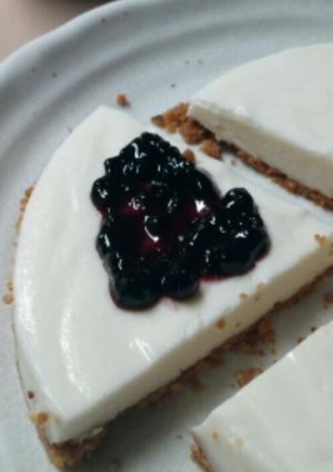 手作りチーズでレアチーズケーキ-レシピのメイン写真