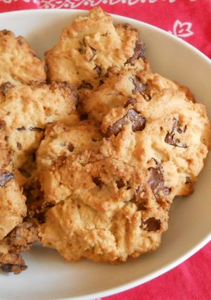チョコたっぷりサクサククッキー-レシピのメイン写真