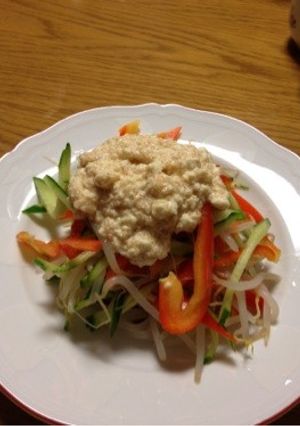 明太*豆腐サラダ-レシピのメイン写真