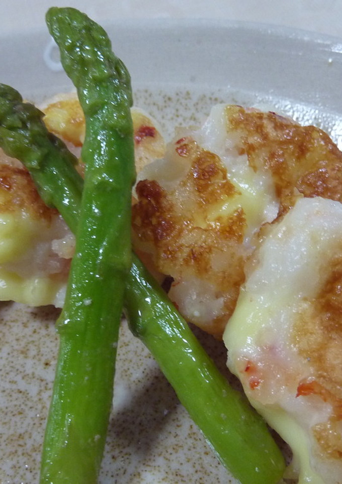 海老とわさびチーズのあっさり焼き-レシピのメイン写真