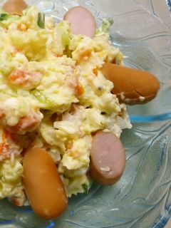 ウインナーたっぷりポテトサラダ-レシピのメイン写真