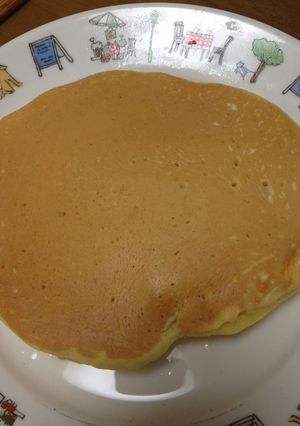 朝から満足　バナナホットケーキ-レシピのメイン写真
