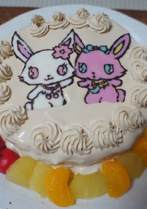 低カロリー☆バースデーケーキ-レシピのメイン写真