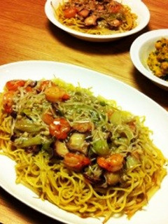 エビとタコのあんかけ焼きそば-レシピのメイン写真