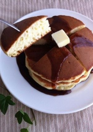 目指せ☆老舗喫茶のホットケーキ-レシピのメイン写真