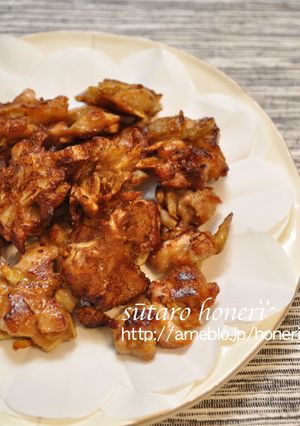 たたきごぼうと鳥の味噌唐揚げ-レシピのメイン写真