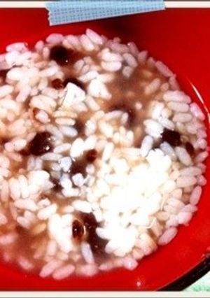 簡単☆あんこでぜんざい風ごはん？-レシピのメイン写真