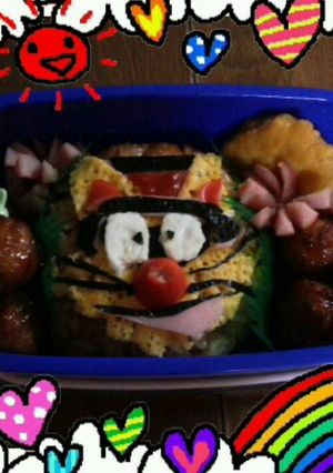 かいけつゾロリのキャラ弁-レシピのメイン写真
