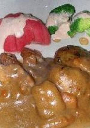残りカレーとチキンソテー-レシピのメイン写真