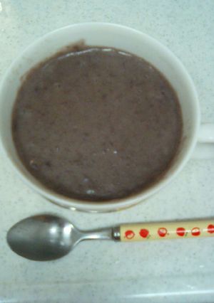 小豆と白玉粉で簡単お汁粉風-レシピのメイン写真