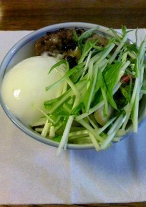 ハンバーグ丼-レシピのメイン写真