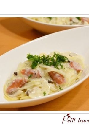 塩麹ｄｅウインナーのクリームパスタ-レシピのメイン写真