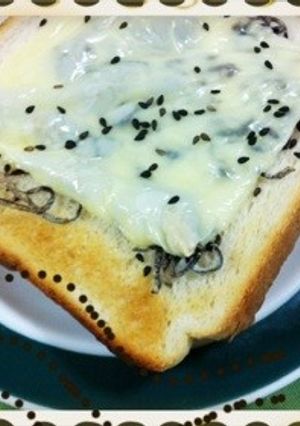 簡単！塩昆布チーズトースト-レシピのメイン写真
