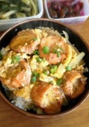 じゅわっ、宮城県の油麩丼～親子風～-レシピのメイン写真