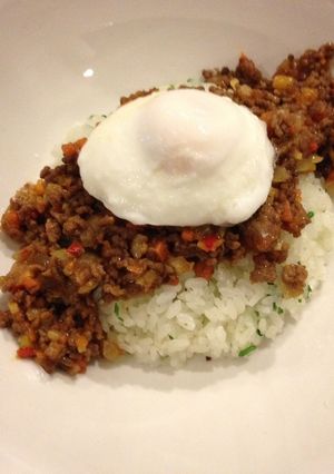 カフェ風ドライカレーwithバターライス-レシピのメイン写真