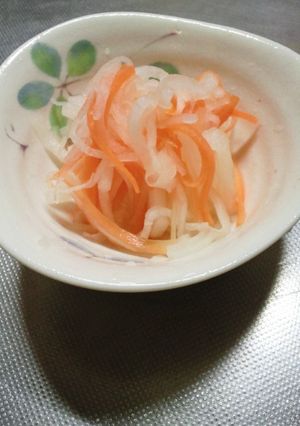 簡単　紅白なます-レシピのメイン写真
