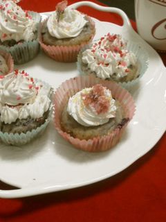 ベリーチーズマフィン~桜仕立て☆-レシピのメイン写真