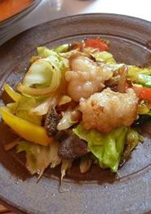 お野菜たっぷりホルモン炒め☆-レシピのメイン写真