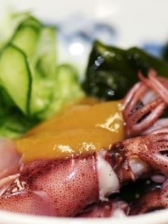 ホタルイカの酢味噌和え-レシピのメイン写真