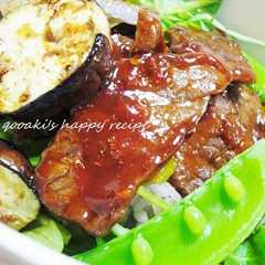 รูปของ 十六穀ごはんで焼肉丼
