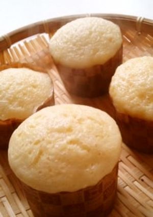離乳食にも☆蒸し器なしで簡単蒸しパン♪-レシピのメイン写真