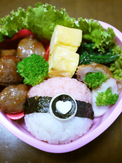 キャラ弁 アレンジモンスターボール♪-レシピのメイン写真