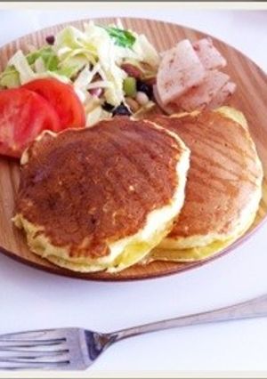 ダイエット*太らない?!ホットケーキ-レシピのメイン写真