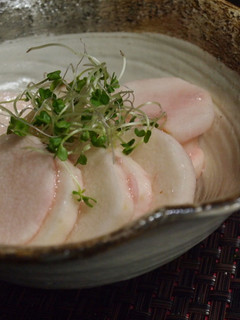 丸切り長いもの梅酢あえ-レシピのメイン写真
