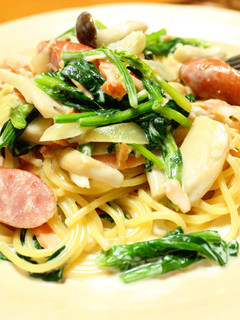 鮭とほうれん草のクリームパスタ-レシピのメイン写真