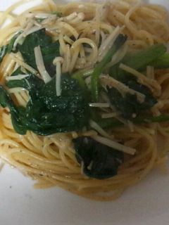 ほうれん草とえのきのパスタ-レシピのメイン写真